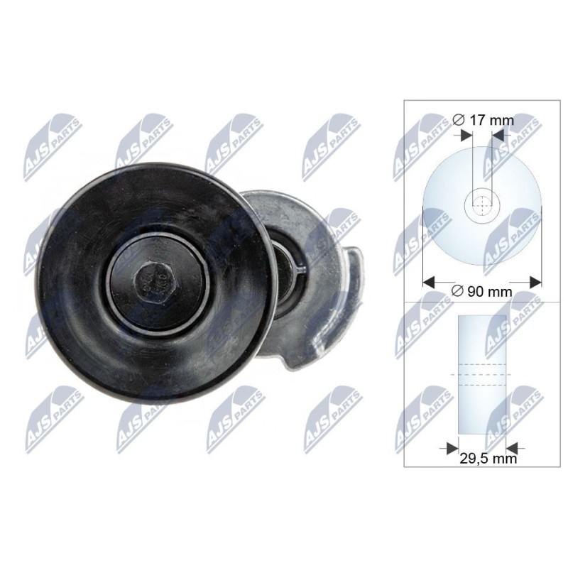 Tendeur De Courroie Poly-v CHRYSLER VOYAGER - E2Y8122BTA, 04536154, 04536154AB