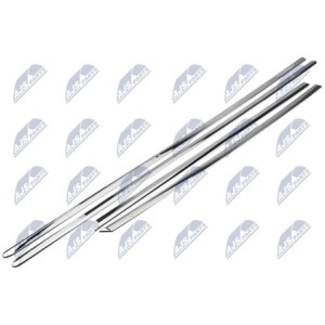 Bandes Latérales De Porte VW PASSAT B6 2005-SET 4 PIÈCES-3C0853515C, 3C0853516C, 3C0853753C