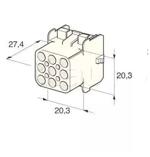 Boîtier de protection électrique + distribution pour 4 fusibles MIDI -  Robert-Lye