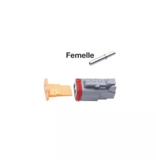Kits de áspero de 2 vías Conectores impermeables Deutsch 2 -Way Fem.