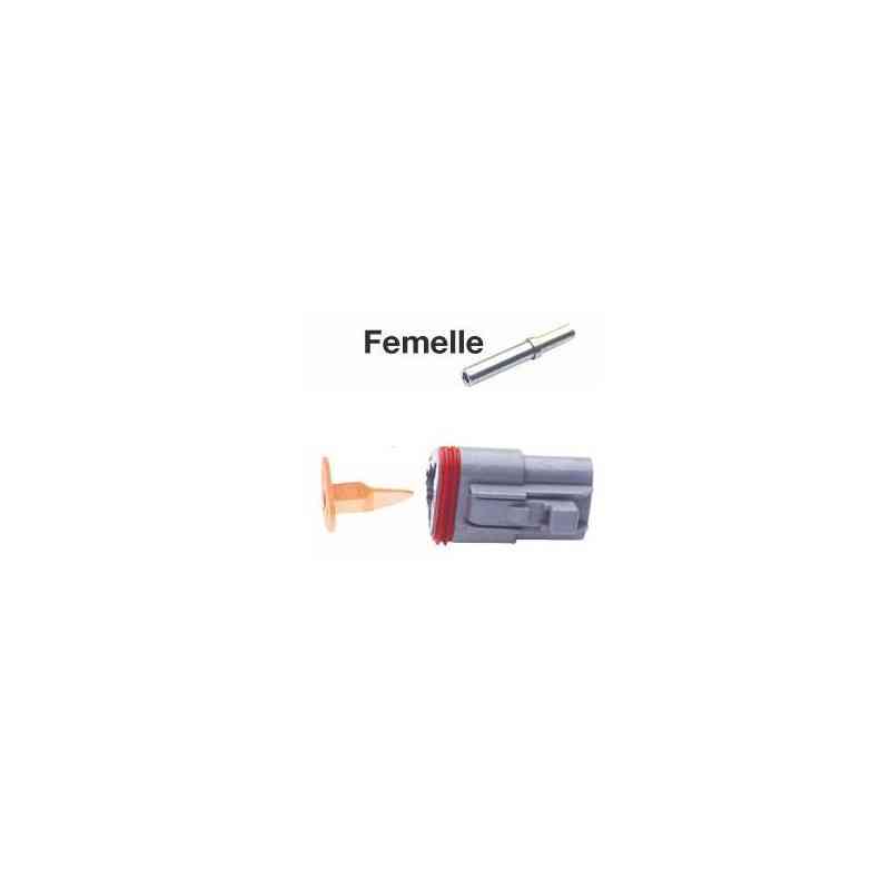 Conectores impermeables de 3 vías de 3 vías Deutsch 3 -Way FEM. Conectores impermeables de 3 vías de 3 vías Deutsch 3 -Way FEM.