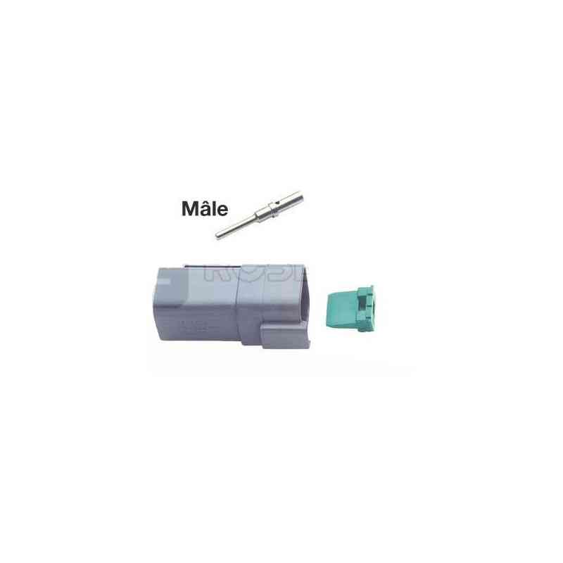 6 -way kit wawage water connector series deutsch 6 -lane maschio