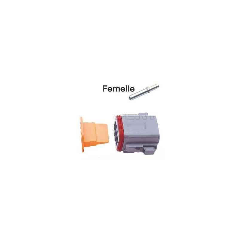 Kit da 8 lane Complete Connettori impermeabili Serie DEUTSCH 8 -Way FEM. Kit da 8 lane Complete Connettori impermeabili Serie DEUTSCH 8 -Way FEM.