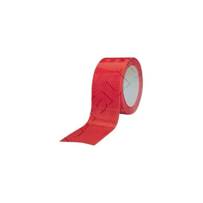 ECE104 safety contour strip for heavy goods vehicles and trailers - Premium range - 3m red 50m