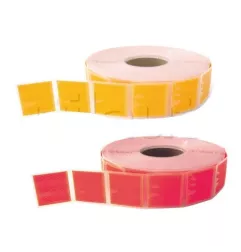 Rear strip for truck and trailer TRANSPORT TRANSMENTS DANGUAURES Yellow Tank