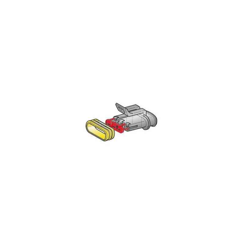 SUPERSEAL 3 -lane waterproof connectors.f