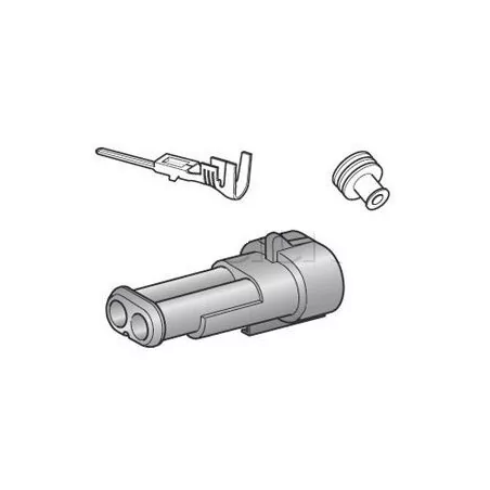 Kits 2 voies complets connecteurs étanches SUPERSEAL série 1.5 mm