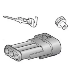 Abendessen Suppersal Supersal Stainter 3 -Splitter -Kits 1,5 mm Serie