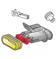 Abendessen Suppersal Supersal Stainter 3 -Splitter -Kits 1,5 mm Serie
