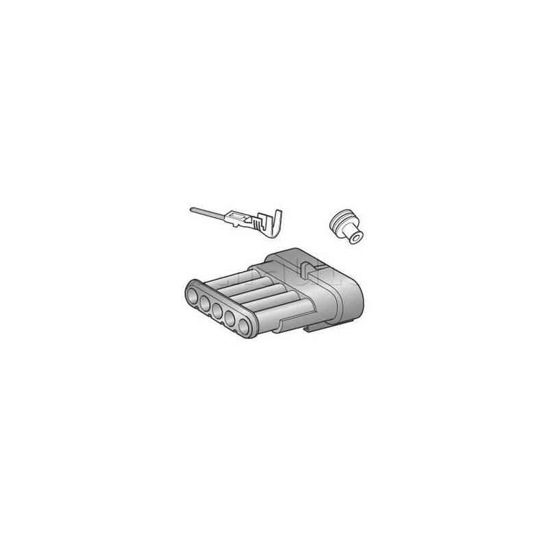 5 -Way 5 -lane Kits Conectores impermeables Serie SuperSeal 1.5 mm Masculino 5 -Way 5 -lane Kits Conectores impermeables Serie SuperSeal 1.5 mm Masculino