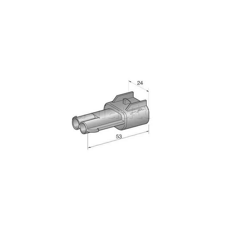 2 -way 2.8 mm standard waterproof connectors 2 -way 2.8 mm standard waterproof connectors
