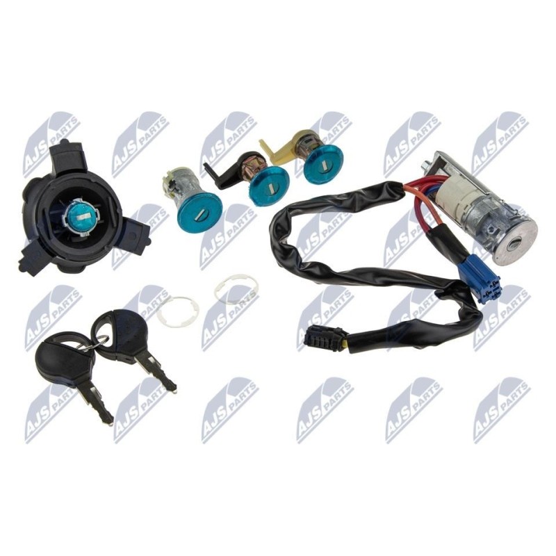 Ensemble D' De Serrure DROITE PEUGEOT 206 1998- DE PORTE AVANT GAUCHE ET