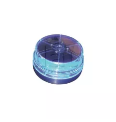 Orange oder blau Multi -Effekt -Gyrophar -12 -LEDs, die mit -10/30 -V -Blu festgelegt sind