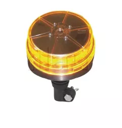 Orange oder blaue Multi -Effekt -Gyropharsen 12 LEDs auf Stange - 10/30 Volt Orange