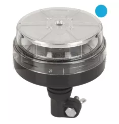 Girófaro de efecto múltiple naranja o azul 12 LED en la barra - 10/30 voltios Bleu