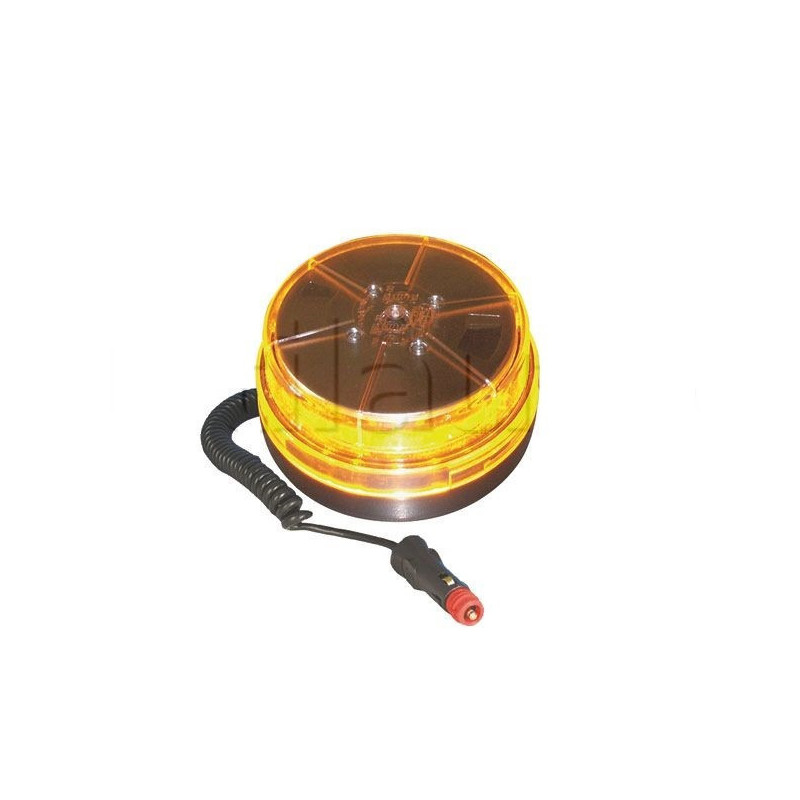 Mini gyrophare LED orange - magnétique