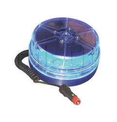 Girófar Multi -Efecto Naranja o Azul Led magnético - 10/30 Volts Blu