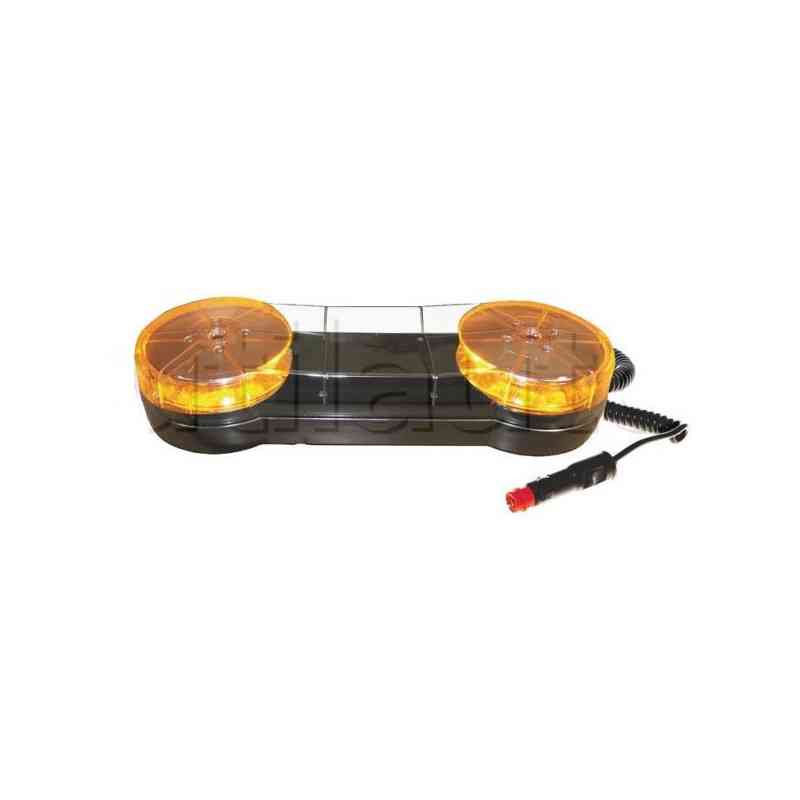 Magnetic multi -effect ramp - 2 LED modules (2x12 LEDs) - 10/30 Volts - IP67 Magnetic multi -effect ramp - 2 LED modules (2x12 LEDs) - 10/30 Volts - IP67