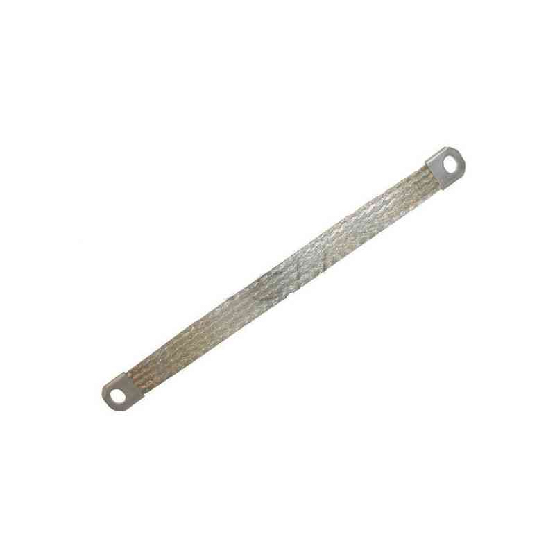 Kupfergeflecht mit 2 Spitzenlöchern Durchmesser M8 (8 mm) -25 mm2-200 mm Kupfergeflecht mit 2 Spitzenlöchern Durchmesser M8 (8 mm) -25 mm2-200 mm