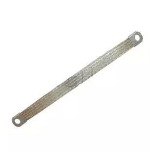 Kupfergeflecht mit 2 Spitzenlöcher Durchmesser M10 (10 mm) 0-50 mm2-400 mm