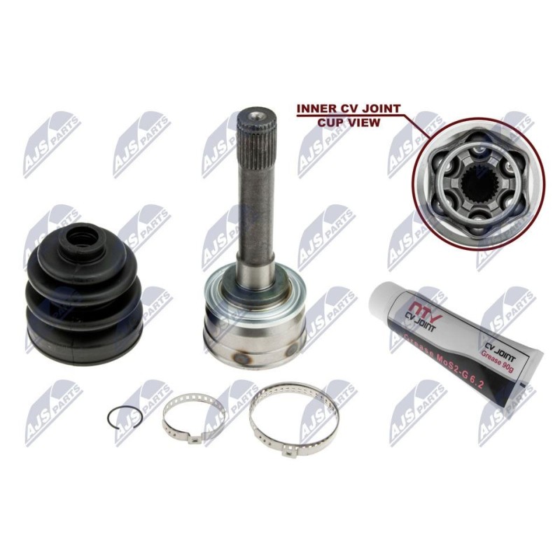 Joint Homocinétique Extérieur MITSUBISHI PAJÉRO V14W-V55W 3.0 91-04 - 839027, J2825007, J2825018