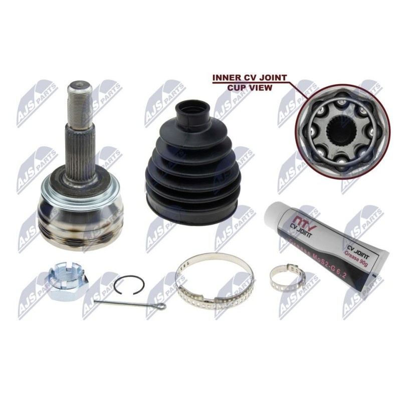 Joint Homocinétique Extérieur NISSAN QASHQAI II 13 - 0210-T32R, 801520, 306198