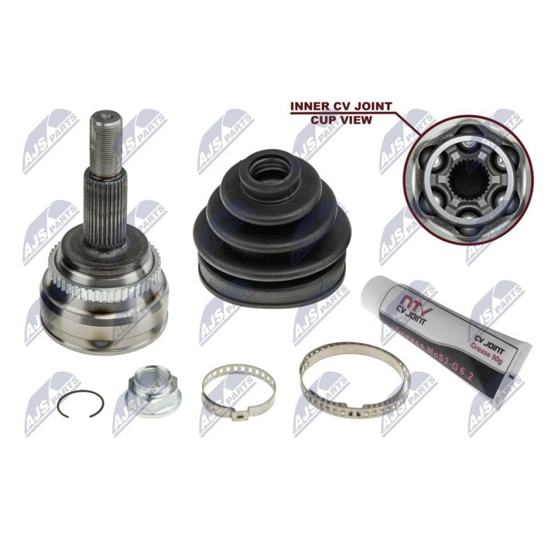 Joint Homocinétique Extérieur TOYOTA AVENSIS D-4D 03 - 215318, 62-02-246, T76035