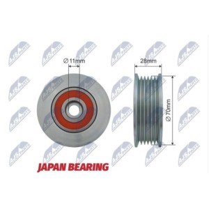 Galet Enrouleur Des Courroies De Distribution MAZDA 6 GH 07-13 - 500209, L51015930, L51015930A