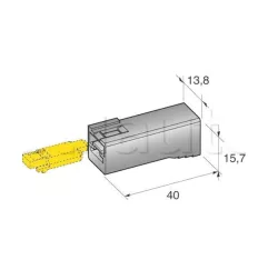 Power connectors 1 track F
