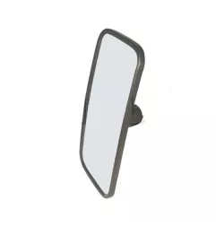 Standard rear view mirror for heavy goods vehicles + universal redundancy ice cream