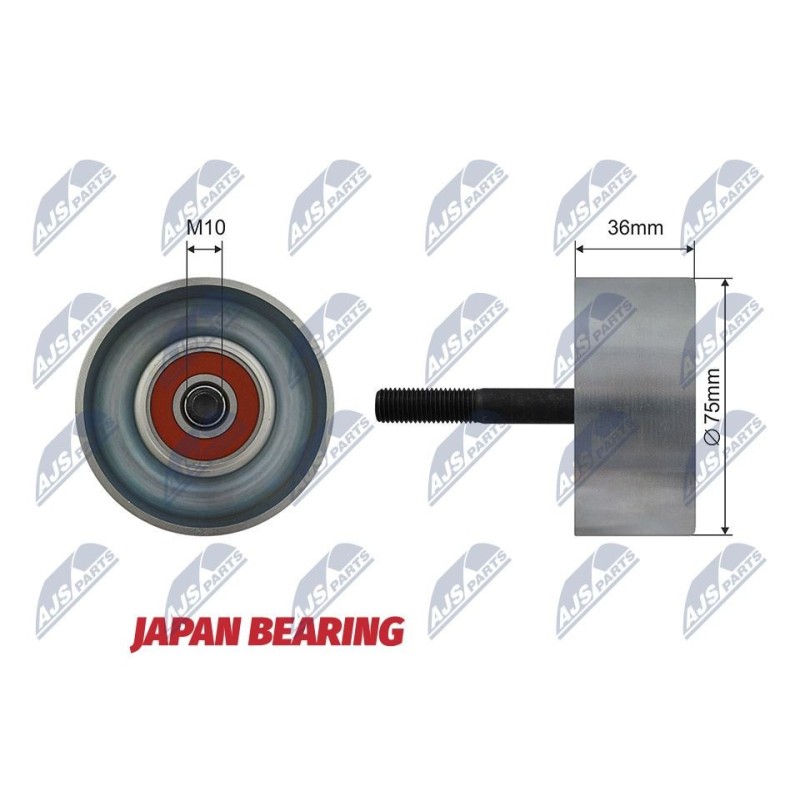 Galet Enrouleur Des Courroies De Distribution NISSAN MURANO 3.5 - NSBP-014, E21024BTA, T36357