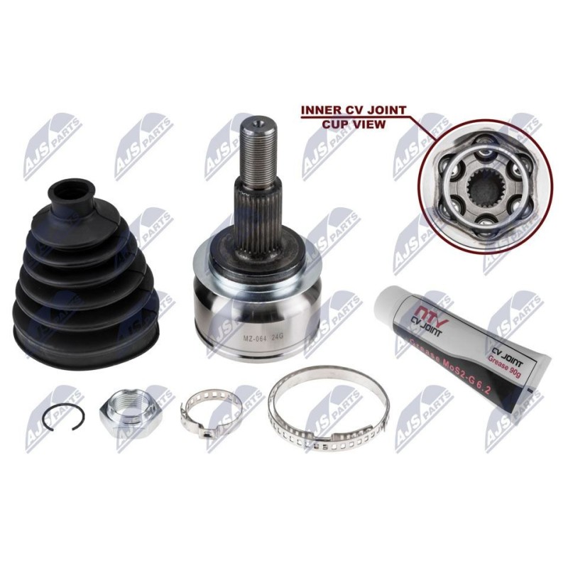 Joint Homocinétique Extérieur MAZDA 3 1.6 13-19 - 802093, FTC6-25-50XA