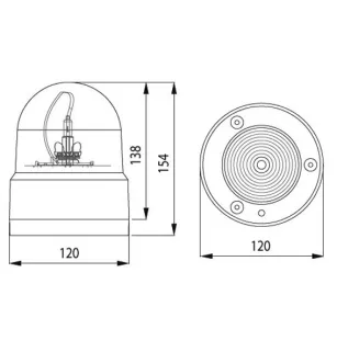 Gyro Gold Mag Mag 12/24V