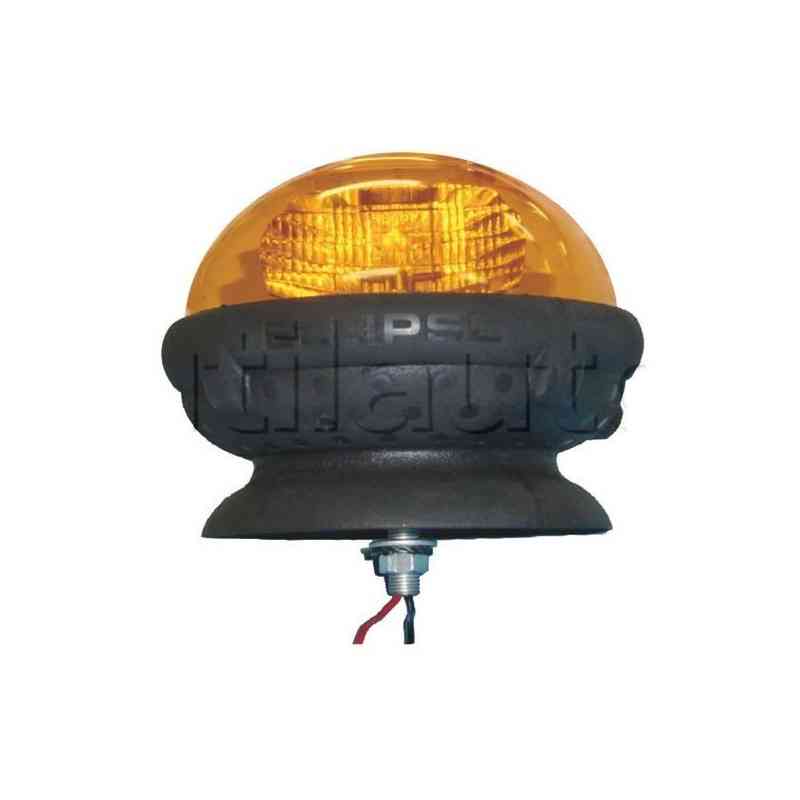 Gyrophare rotatif ELLIPSE fixation par vis centrale - 12/24 Volts