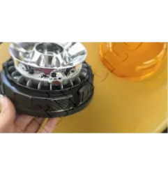 Gyrophare multi-effets 8 Leds à poser - 10/30 Volts - IP56