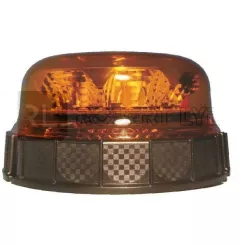 Gyrophare effet rotatif 8 Leds à poser - 10/30 Volts - IP56