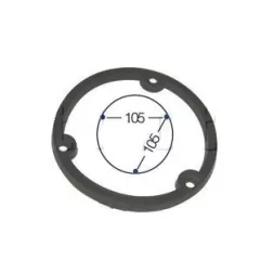 Semelle PVC plate pour gyrophares modèle SIRIUS et VEGA