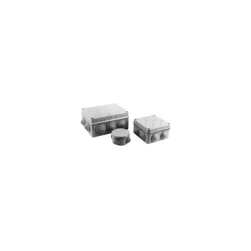 Caja de derivación impermeable (IP55) con entradas de cable 112x112x67 mm Caja de derivación impermeable (IP55) con entradas de cable 112x112x67 mm