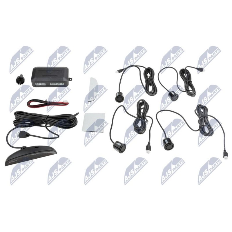 Kit De Capteur De Stationnement UNIVERSEL - 4 CAPTEURS NOIRS