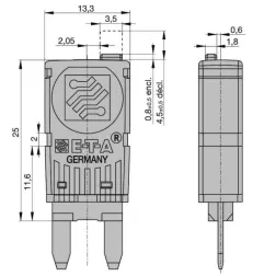 Fusiona Mini Circuiter Reenning manualmente 30A