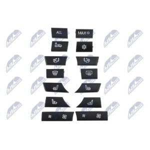 Suspension, Cache-boutons Jambe D'essieu - CLIMATISATION - BMW 5 F10-F11 2009 - 61319313923