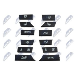 Suspension, Cache-boutons Jambe D'essieu - CLIMATISATION - BMW 5 F10-F11 2009 - 61316848886