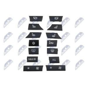 Suspension, Cache-boutons Jambe D'essieu - CLIMATISATION - BMW 5 F10-F11 2009 - 61319313924