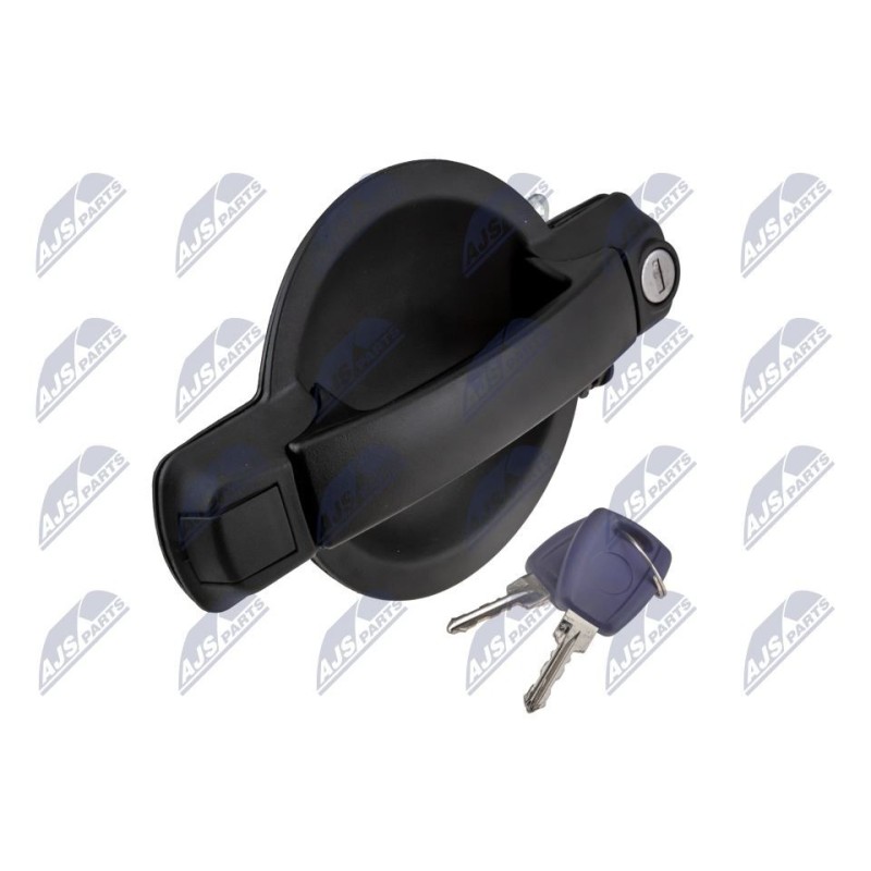 Poignée Extérieure De Porte Arrière FIAT DOBLO 2000-2010 - AVEC CYLINDRE ET 2 CLÉS Poignée Extérieure De Porte Arrière FIAT DOBLO 2000-2010 - AVEC CYLINDRE ET 2 CLÉS