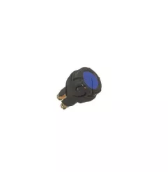 Control indicators 6, 12 and 24 volts for maximum thickness panel 7 mm blue