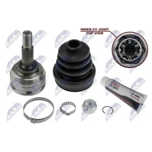 Joint Homocinétique Extérieur RENAULT CLIO III 1.4 - 607-502, ECV222, 3718K