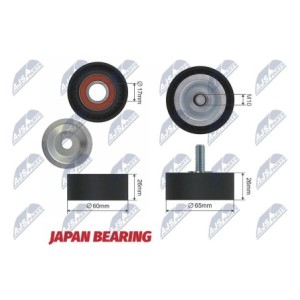 Kit De Rouleau Tendeur De Courroie Multifonctionnel BMW 1 10 - 11 28 7 810 807, V85731, APV2844