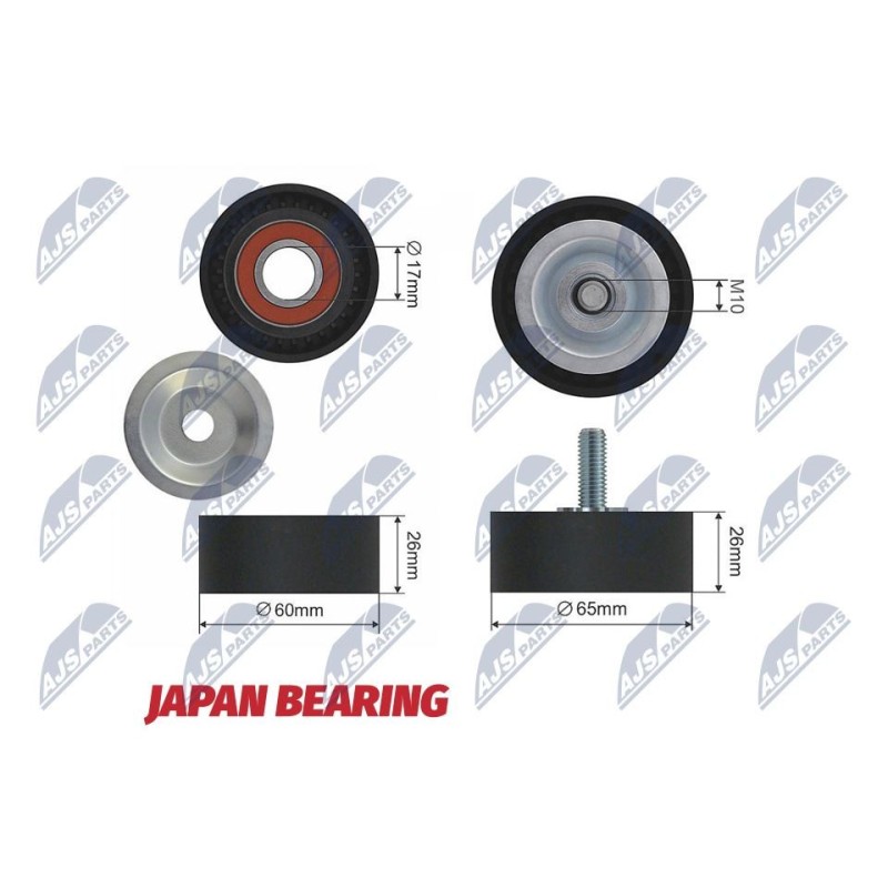 Kit De Rouleau Tendeur De Courroie Multifonctionnel BMW 1 10 - 11 28 7 810 807, V85731, APV2844 Kit De Rouleau Tendeur De Courroie Multifonctionnel BMW 1 10 - 11 28 7 810 807, V85731, APV2844