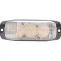 Luce di penetrazione arancione 3 LED - 12/24 Volt - IP67