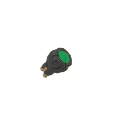 Kontrollierte Leuchten 6, 12 und 24 Volt für maximale Dicke von 7 mm grün